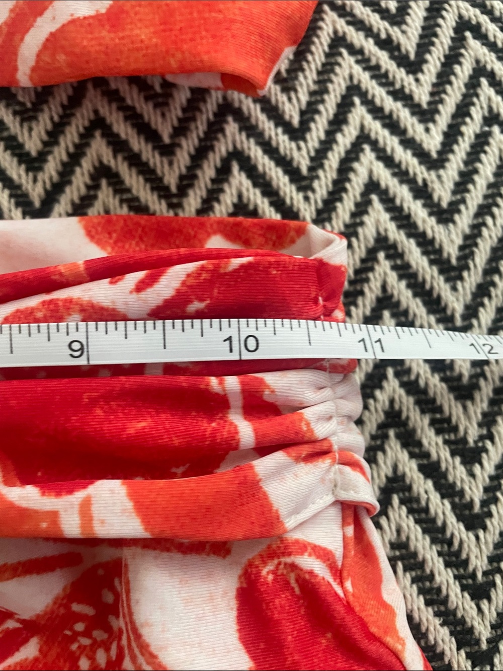 Mara Hoffman Coral Floral Bikini Set in White and Coral - Picture 3 of 7
